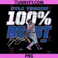 100 Beast Kyle Tucker PNG, Los Angeles Baseball MLBPA PNG