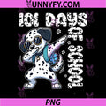 100 Days Of School Dalmatian Dog PNG, 100th Day Of School PNG