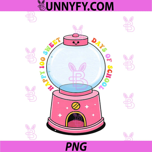 100 Days Of School PNG, Gumball Machine Empty DIY Project Blank PNG
