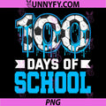 100 Days of School PNG, Soccer Drip 100th Day of School PNG