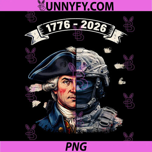 1776-2026 American Patriot PNG, Revolutionary Modern Soldier PNG