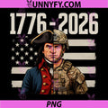 1776 2026 American Military PNG, Patriot Flag USA Heritage PNG