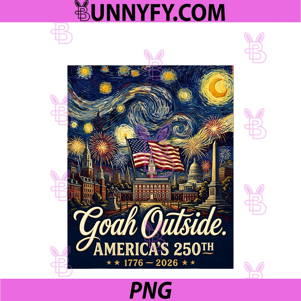 1776 2026 PNG, Patriotic Fireworks Historic Gogh Outside PNG