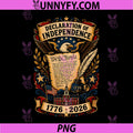 1776 Founding Fathers PNG, Declaration of Independence 250th PNG
