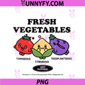 [2026 FW] Fresh Vegetable PNG, Poring Graphic PNG