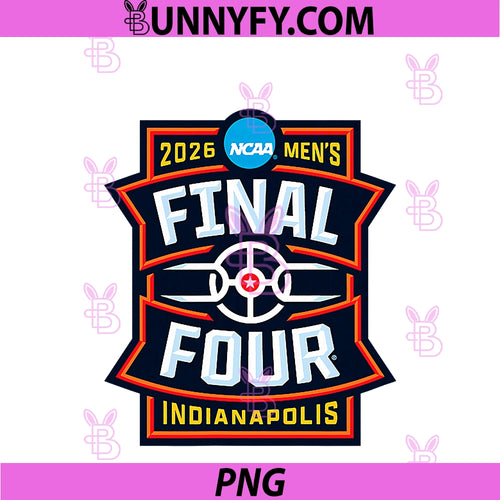 2026 NCAA Men's Final Four Logo PNG, NCAA Men's Basketball PNG