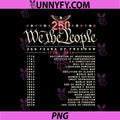 250 Year Timeline 1776–2026 PNG, Patriotic Historical Anniversary PNG