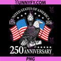250 Year US Independence Day PNG