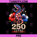 250 Years 1776 2026 Patriotic PNG, Gecko Lizard Funny 4th July PNG