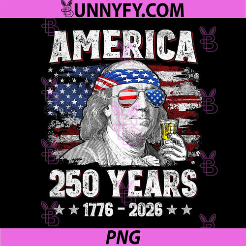 250 Years America 250th PNG, Anniversary USA Patriotic 4th July PNG