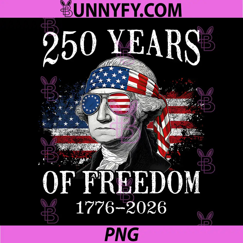 250 Years America Anniversary PNG, 250th Independence Day Freedom PNG