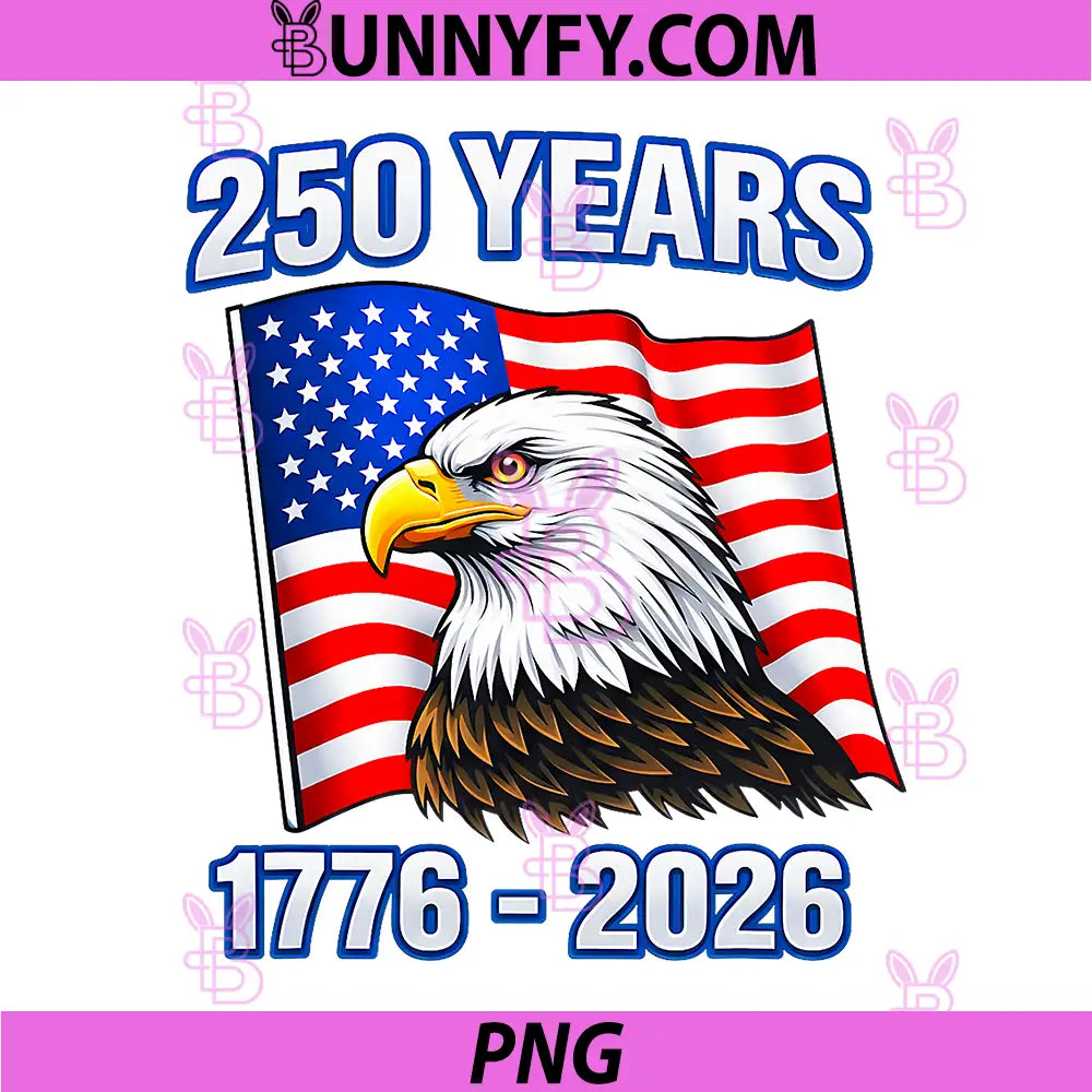 250 Years America Anniversary PNG, 250th Independence Day PNG