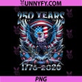 250 Years America PNG, Anniversary 250th Independence PNG