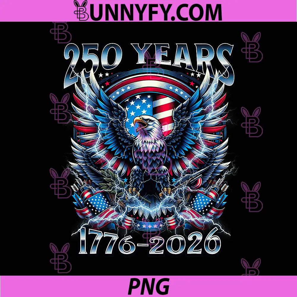 250 Years America PNG, Anniversary 250th Independence PNG