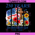 250 Years America Anniversary PNG, USA 250th Birthday Apparelt PNG