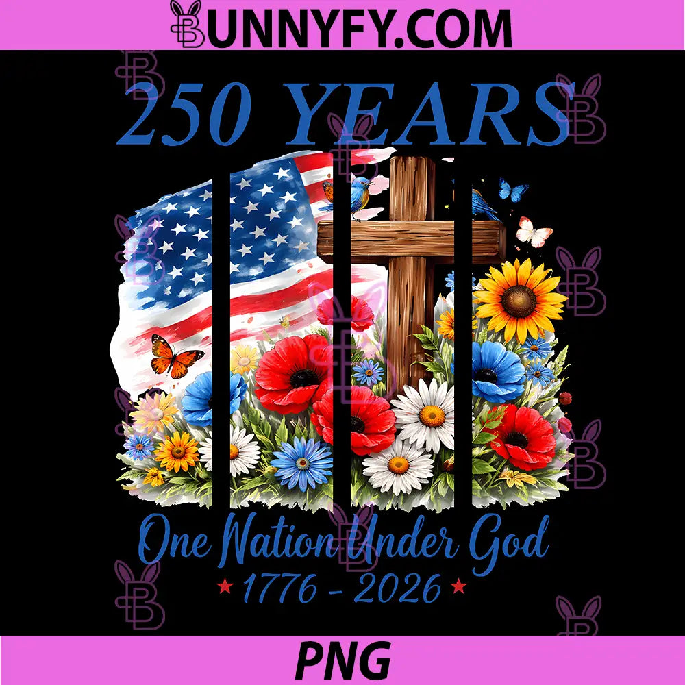 250 Years America Anniversary PNG, USA 250th Birthday Apparelt PNG