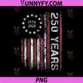 250 Years America PNG, Vintage US Flag PNG