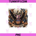 250 Years American 1776 2026 250th PNG, 4th July Patriotic Eagle PNG