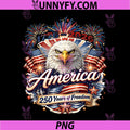 250 Years American 1776 2026 PNG, 250th USA 4th of July PNG