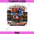 250 Years American 1776 2026 PNG, 4th July Lincoln Retro Gaming PNG