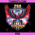 250 Years American 250th PNG, Anniversary USA Patriotic 4th July PNG