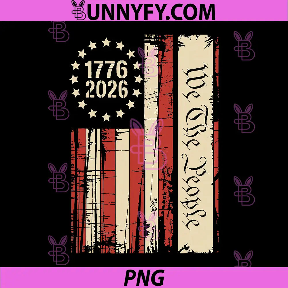 250 Years American PNG, 250th Anniversary US USA Flag 4th of July PNG