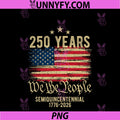 250 Years American Flag PNG, 250th Anniversary USA