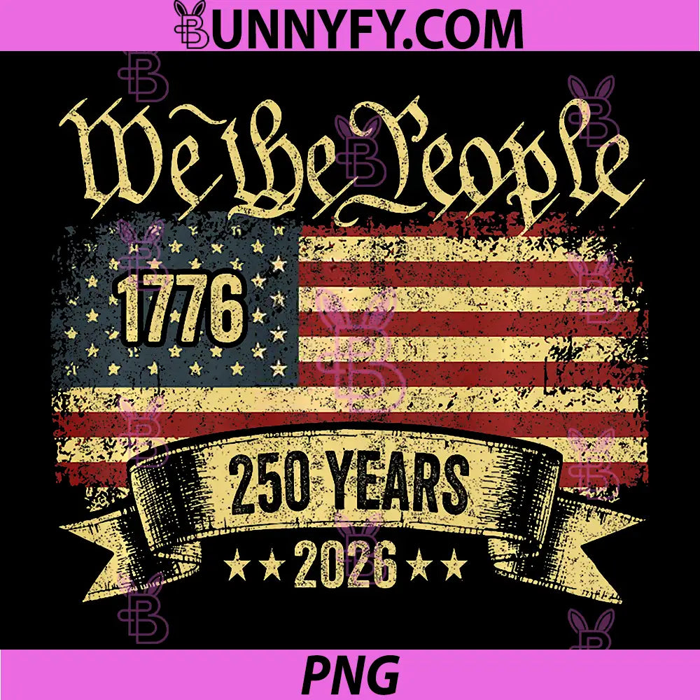 250 Years Birthday America PNG, USA 250th Anniversary 4th of July PNG