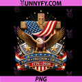250 Years Faith Freedom Legacy PNG, Eagle 250th Anniversary USA PNG