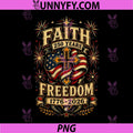 250 Years Faith and Freedom PNG, Christian USA 250th Anniversary PNG