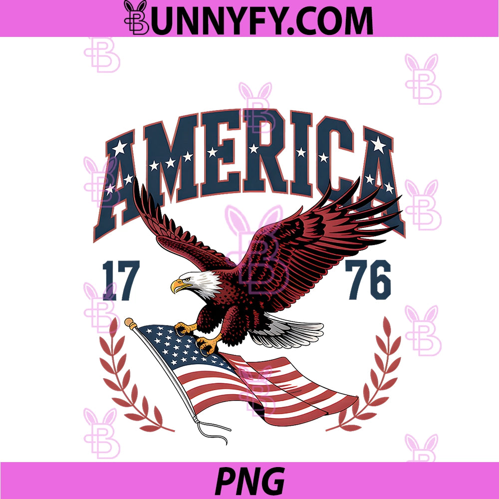 250 Years Of Freedom 1776-2026 America PNG, 4th Of July Eagle PNG