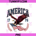 250 Years Of Freedom 1776-2026 PNG, America 4th Of July Eagle PNG