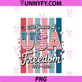 250 Years Of USA Freedom 1776 2026 PNG, Patriotic 4th Of July PNG