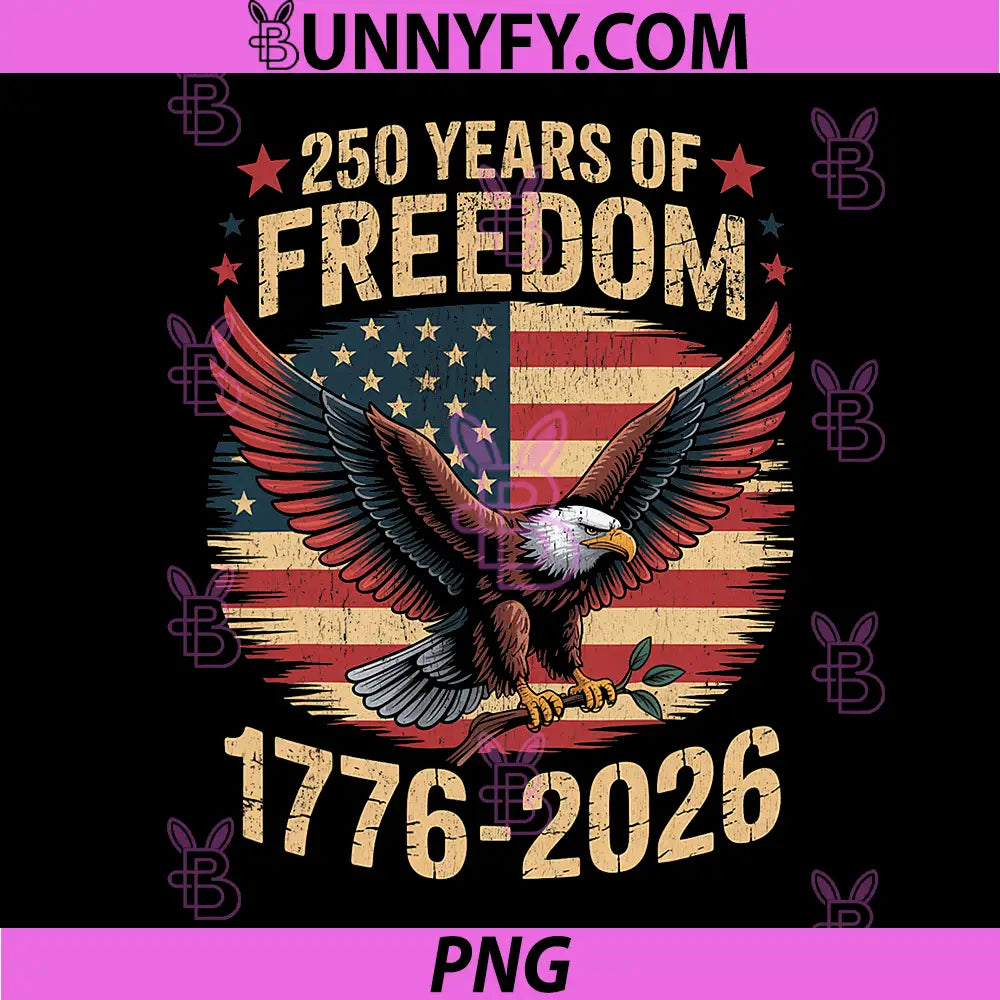 250 Years USA Flag American PNG, 250th Anniversary Patriotic PNG