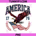 250 Years of Freedom 1776-2026 PNG, America 4th of July Eagle PNG