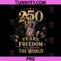 250 Years of Freedom PNG, 250 Anniversary USA 4th July PNG