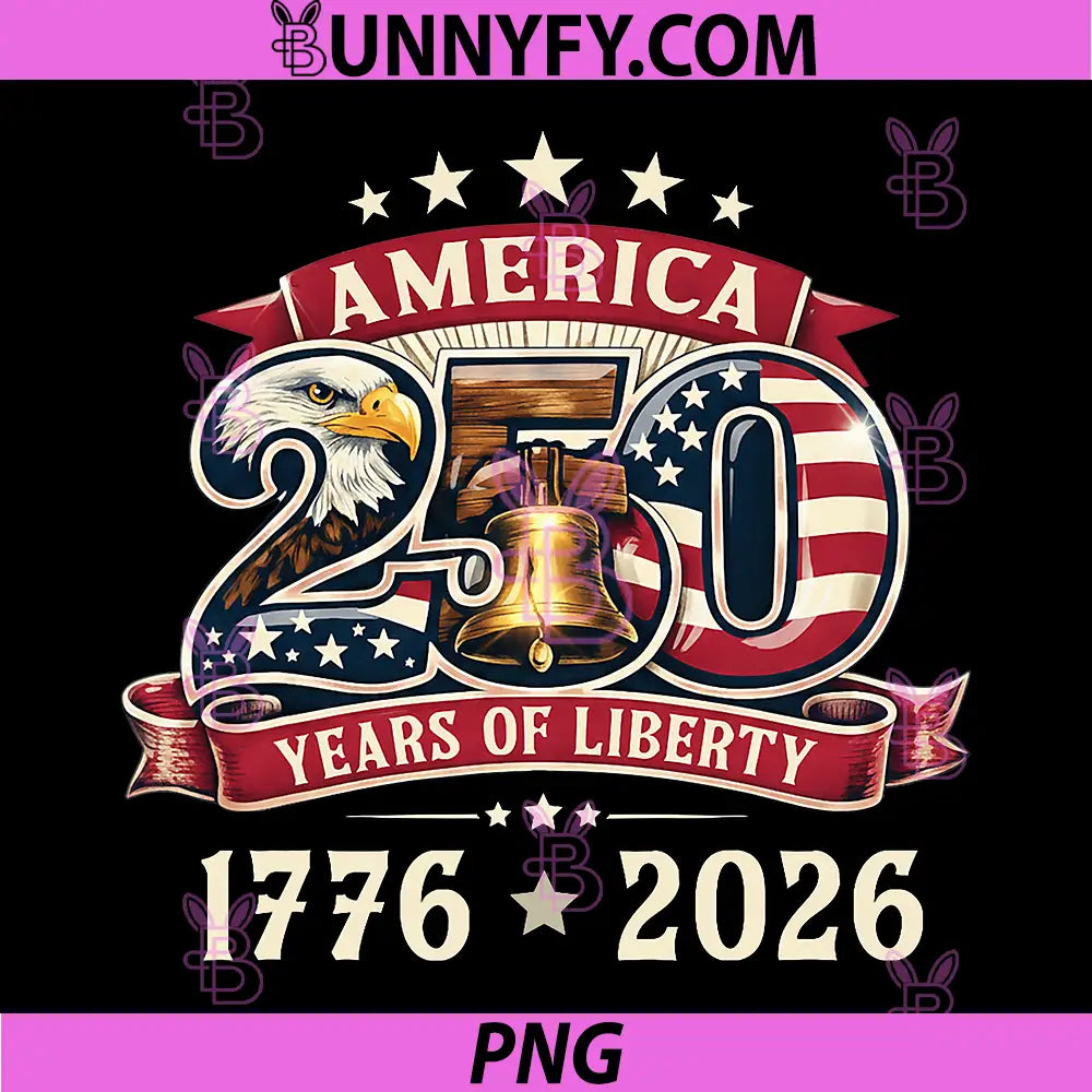 250 Years of Liberty PNG, USA Flag American 250th Anniversary PNG