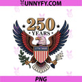 250th Anniversary Of United States 250 Years PNG, 4th Of July PNG