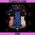 250th Anniversary USA 2026 PNG, American Flag Patriotic Cat PNG
