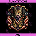 250th Anniversary USA 2026 PNG, American Flag Patriotic Cat PNG