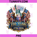 250th Anniversary USA 250 Year PNG, America Patriotic 4th of July PNG