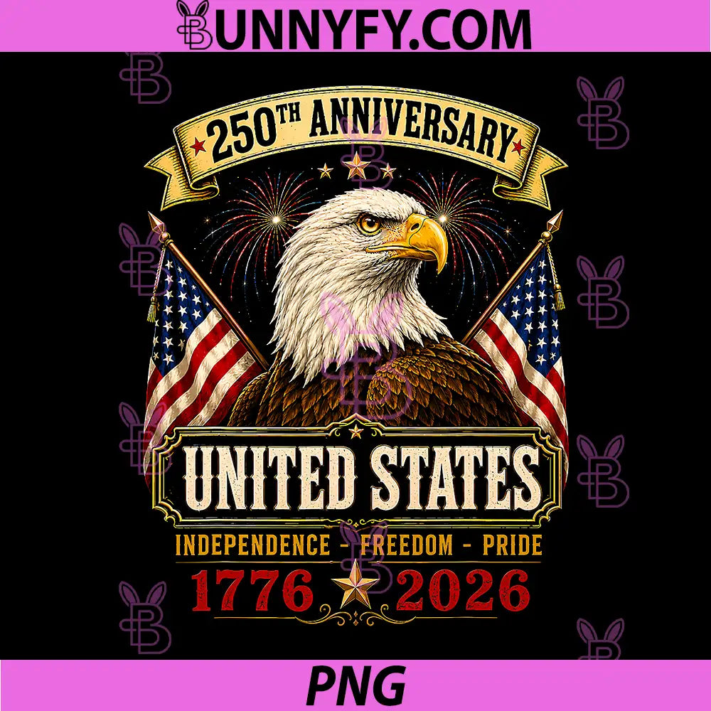 250th Anniversary USA PNG, Faith Freedom 4th of July Patriotic PNG