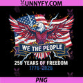 250th Anniversary USA Floral PNG, 4th of July Patriotic 250 Years PNG