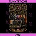 250th Anniversary USA Freedom PNG, Trucker 250 Years American PNG