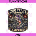 250th Anniversary USA PNG, 1776 2026 Fishing Flag PNG