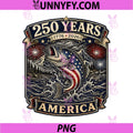 250th Anniversary USA PNG, 1776 2026 Fishing Flag PNG