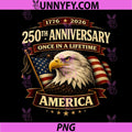 250th Anniversary USA PNG, 250th America PNG