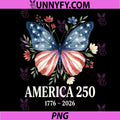 250th Anniversary USA PNG, Patriotic Freedom 4th of July PNG