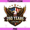 250th Anniversary USA PNG, American Flag 4th July PNG