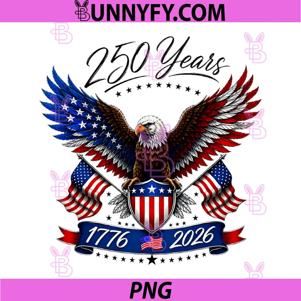 250th Anniversary USA PNG, 1776-2026 America Independence Day PNG